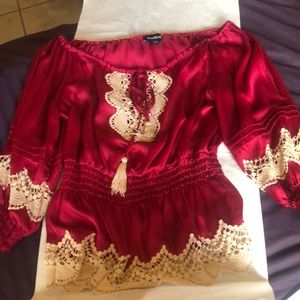 Bebe Lace Top